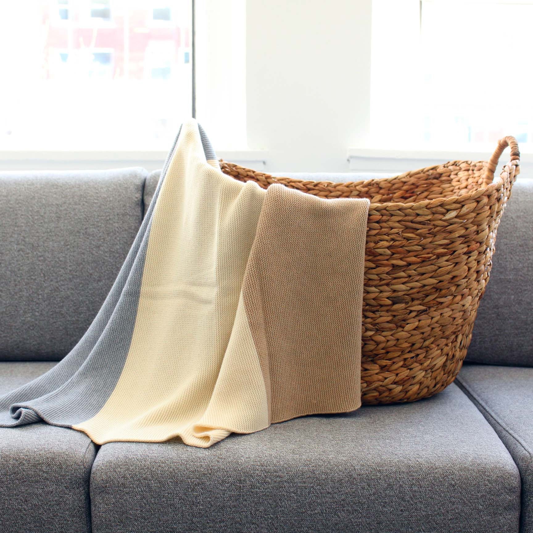 koko's nest | Modern Heirloom baby blanket THAYER